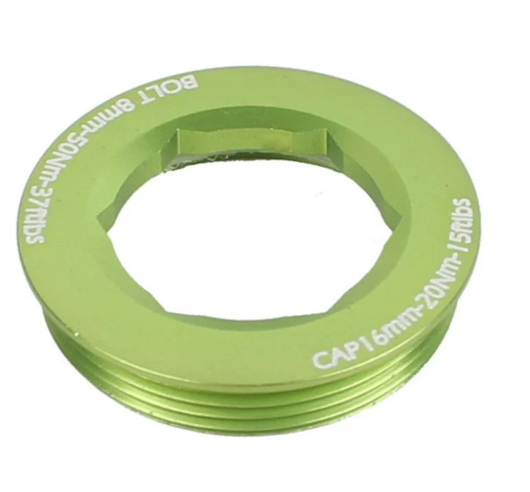 Race Face Cinch XC/AM Puller Cap and Washer Set - Green