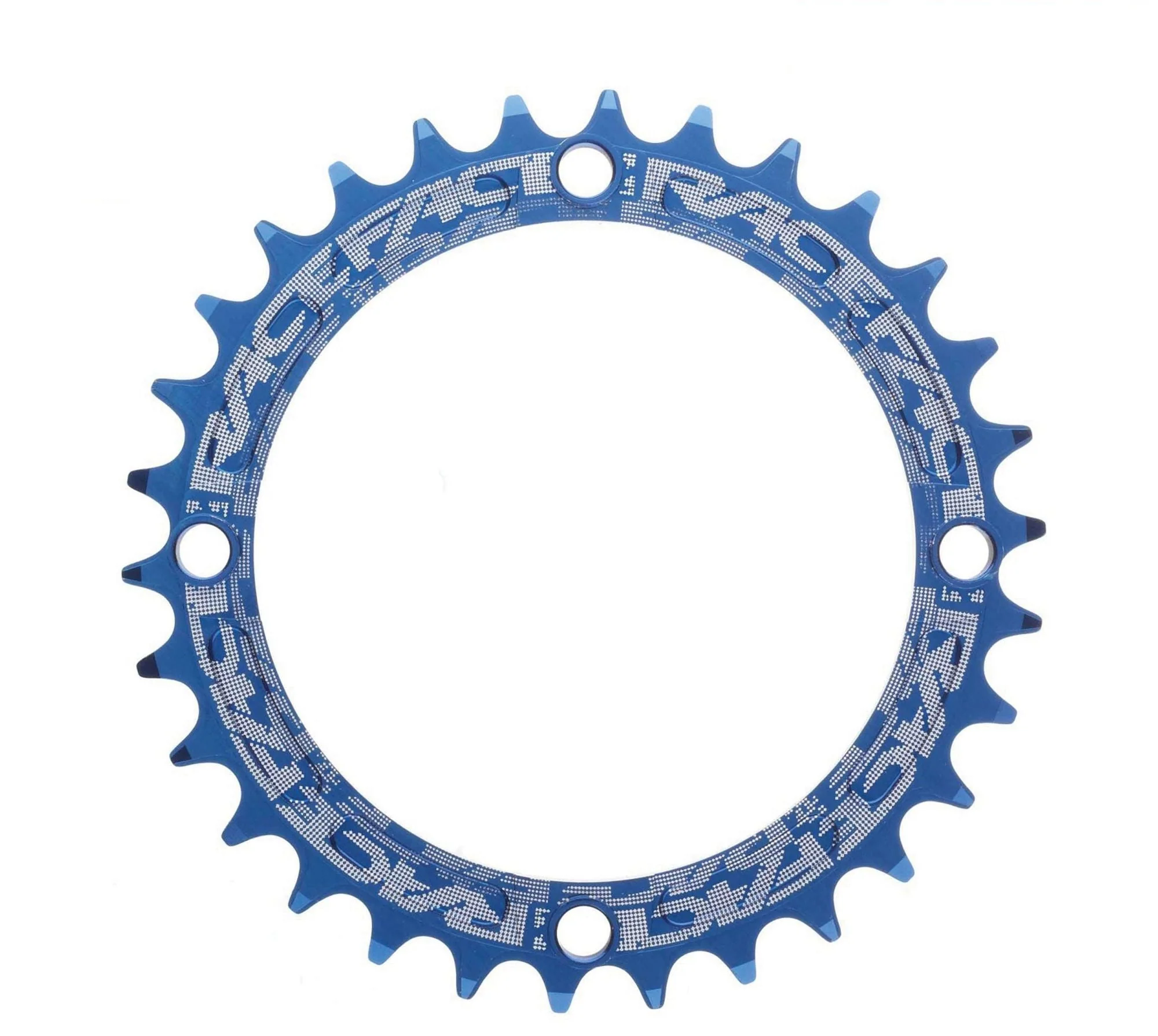 Race Face Narrow Wide Single Chainring - Blue