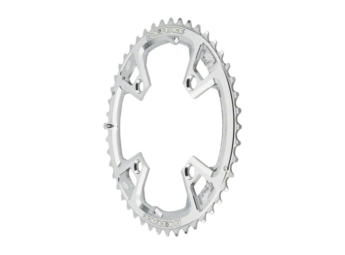 Race Face Race 9 Spd Chainring - 4 Bolt - Silver - Image 3