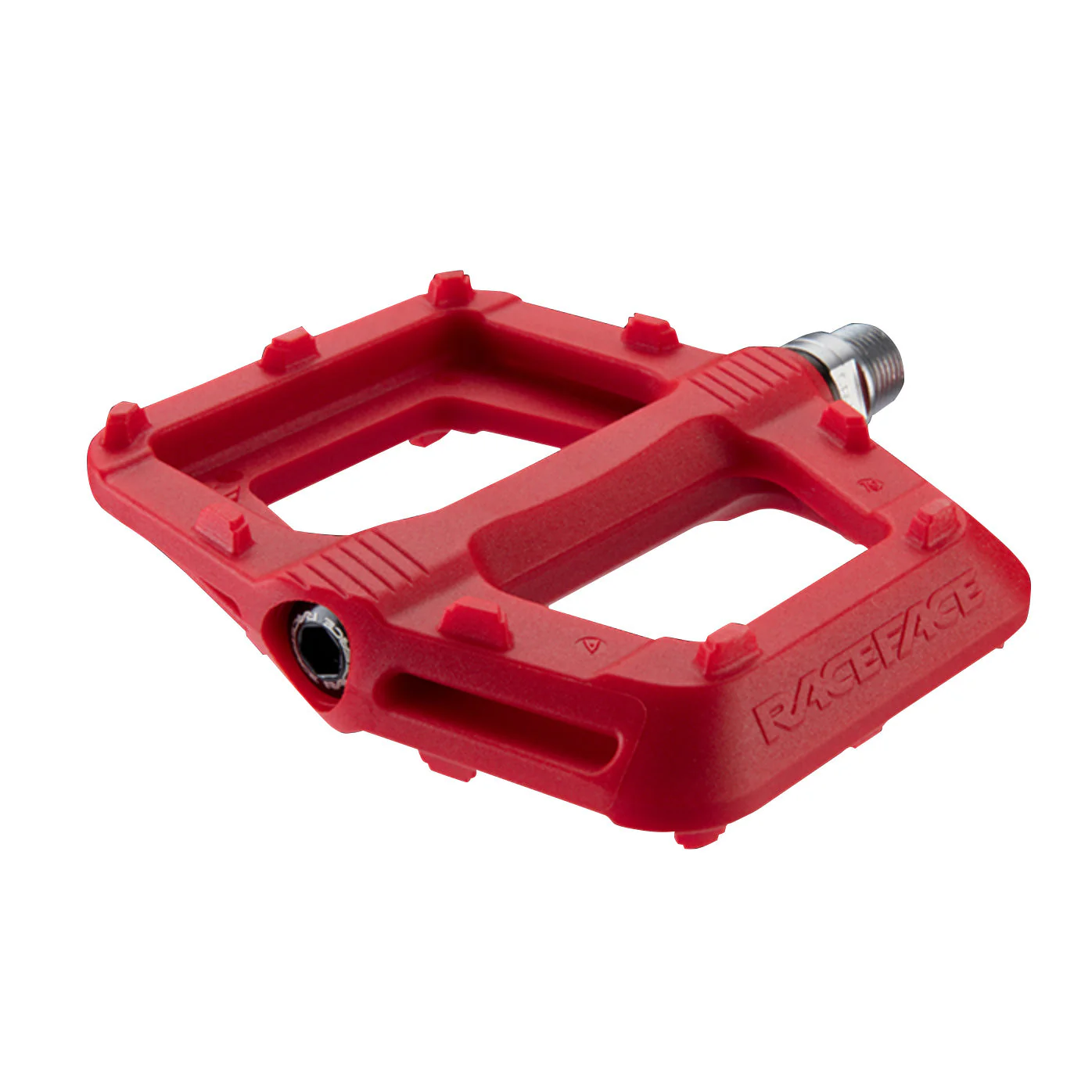 Race Face Ride Flat Pedals - Red