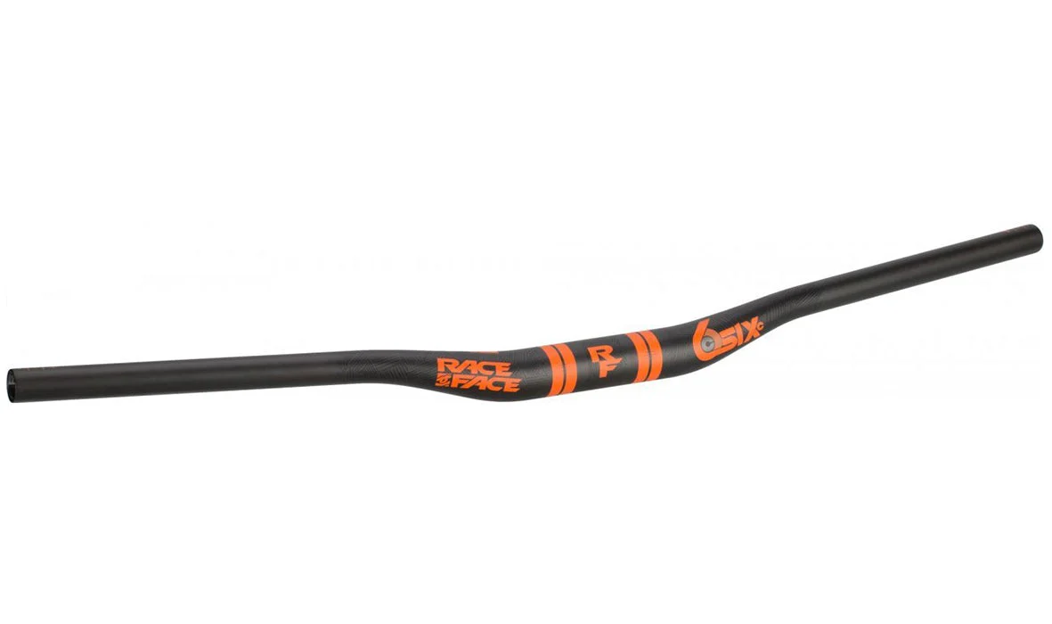 Race Face SIXC Carbon Riser Handlebar - 35mm - Orange