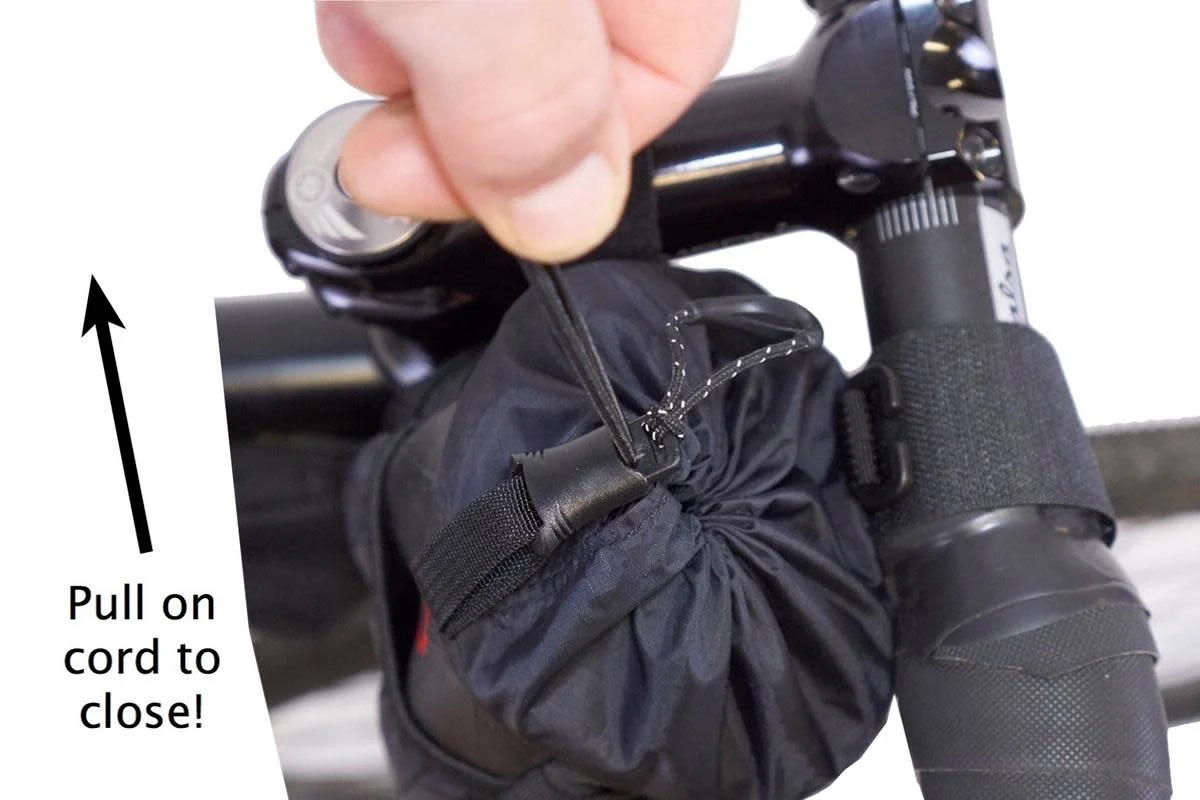 Revelate Designs ECOPAK Mountain Feedbag - Handlebar Mounted - Black - Image 2