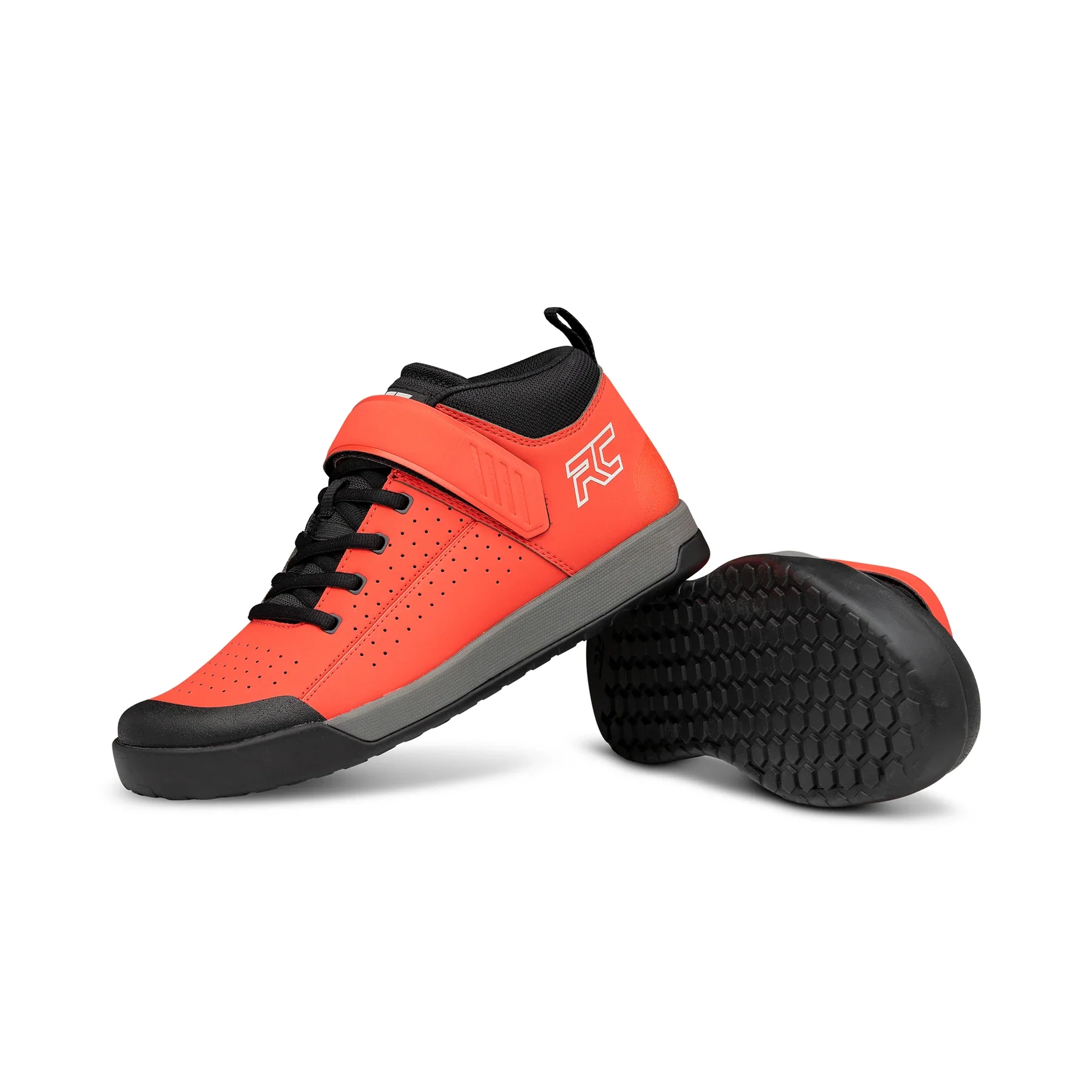 Ride Concepts Wildcat Mid-Top Flat Pedal MTB Shoe - Red - 2022 - Image 5