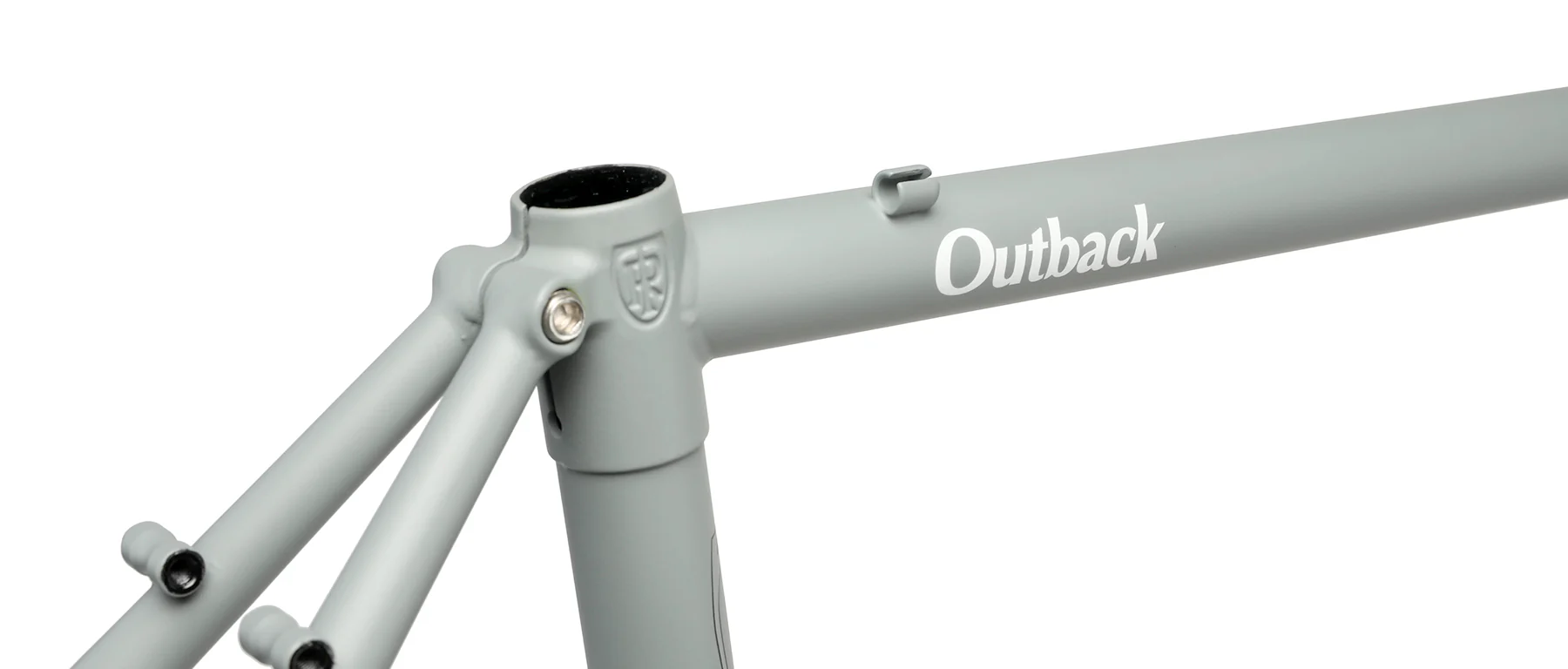 Ritchey Outback Gravel Frameset - Gray-White - 2023 - Image 6
