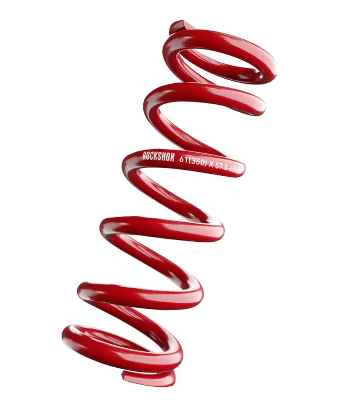 RockShox Metric Coil Rear Shock Spring - 134mm - Red