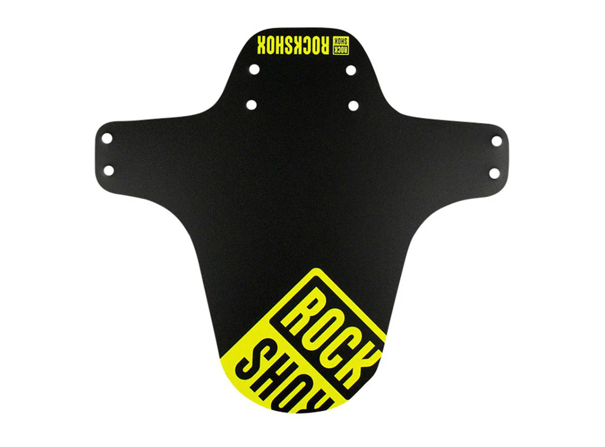 Rockshox MTB Fender - Black-Neon Yellow