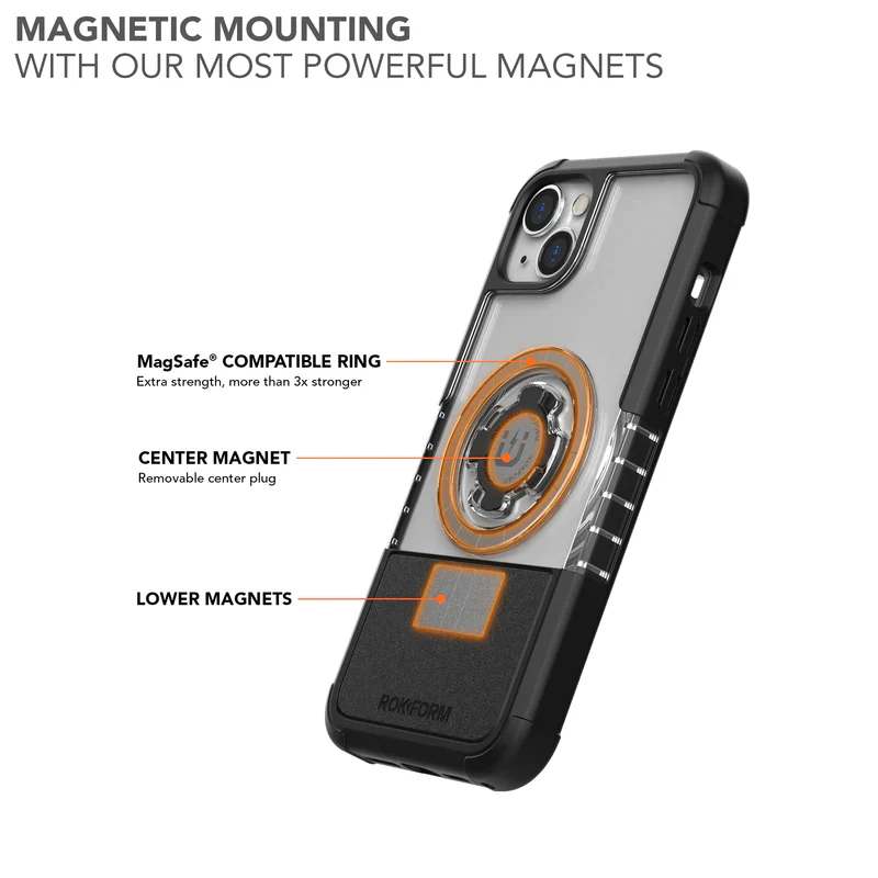 Rokform Crystal Case - iPhone 14 Plus - Black - Image 4