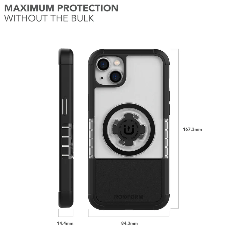 Rokform Crystal Case - iPhone 14 Plus - Black - Image 6