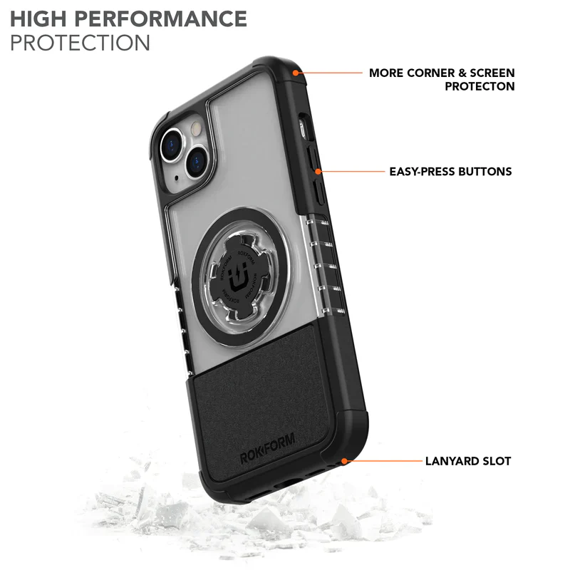 Rokform Crystal Case - iPhone 14 Plus - Black - Image 7