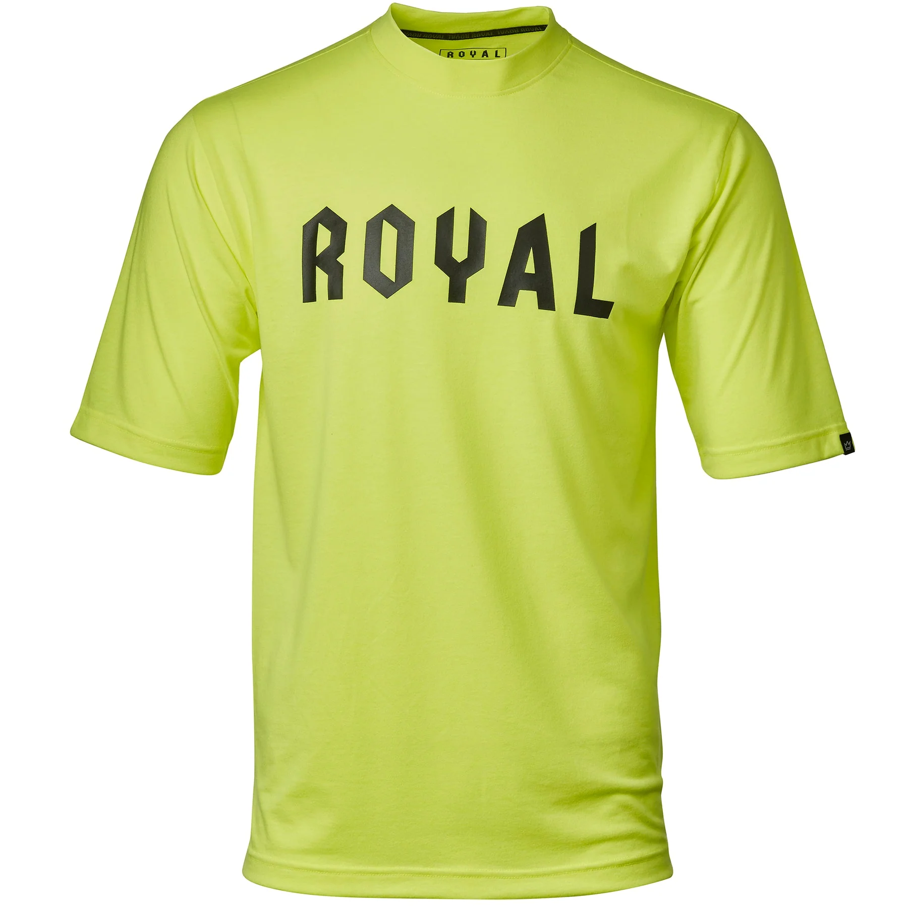 Royal Core Short Sleeve MTB Jersey - CORP - Flo Yellow Heather