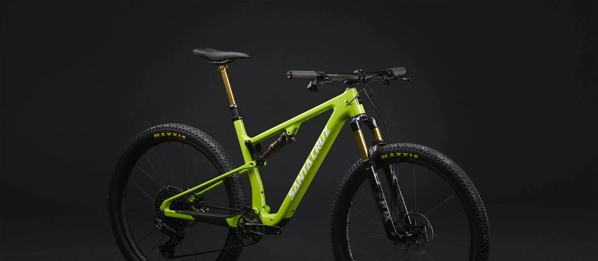Santa Cruz Blur Carbon 29 - S Kit - Gloss Spring Green - 2024 - Image 5