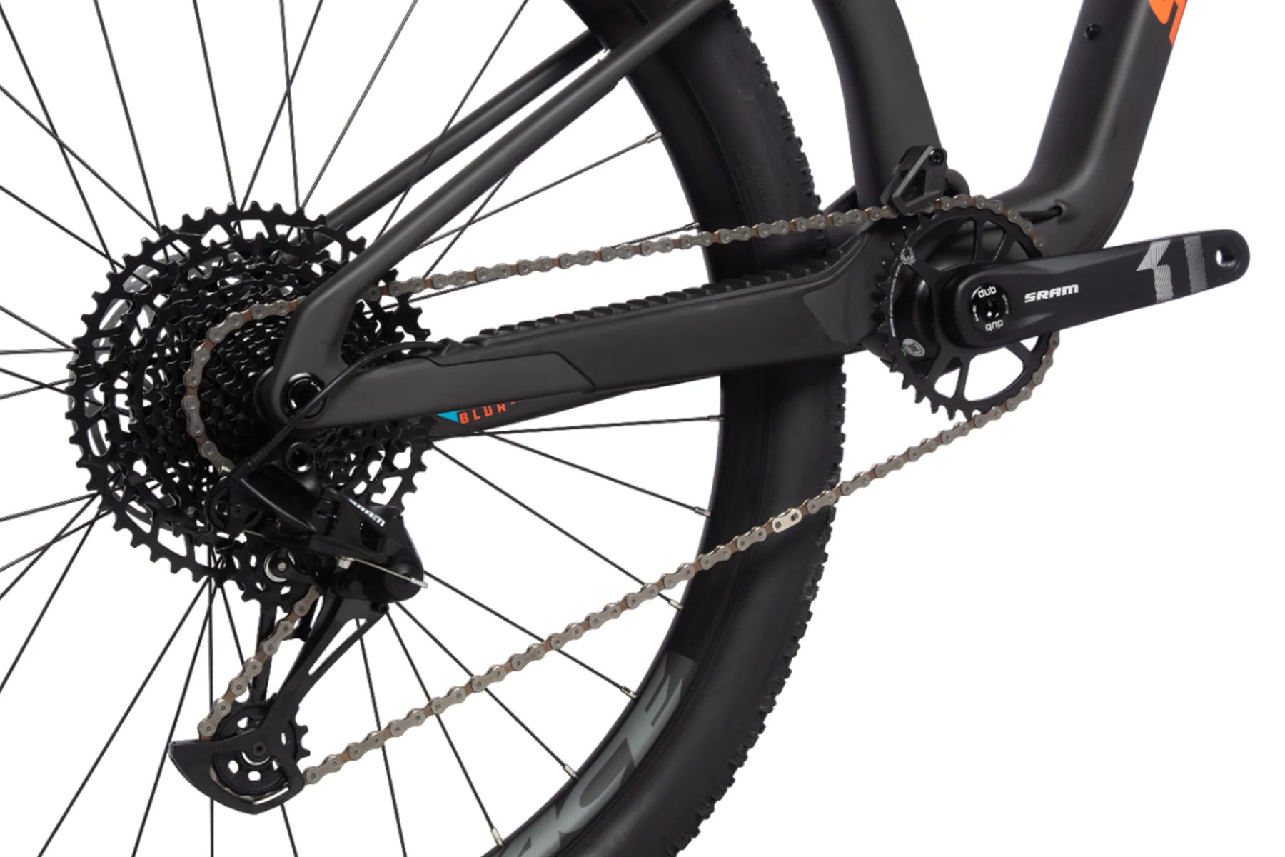 Santa Cruz Blur Carbon CC 29 - D Kit - SID SL Ult Remote - Dark Matter - Image 4