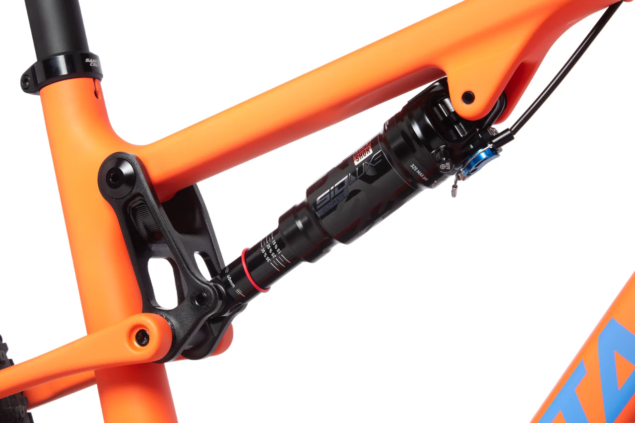 Santa Cruz Blur Carbon CC 29 - D Kit - SID SL Ult Remote - Salmon - Image 3