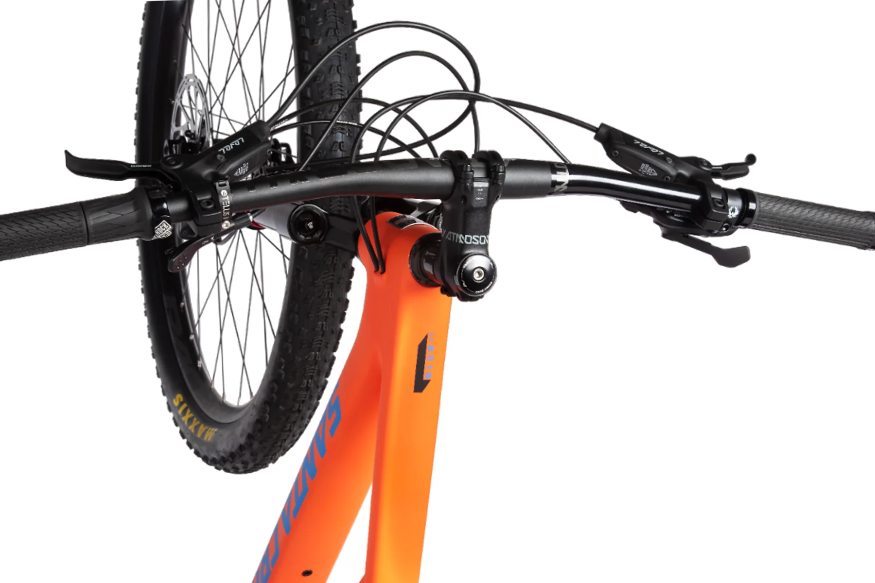 Santa Cruz Blur Carbon CC 29 - D Kit - SID SL Ult Remote - Salmon - Image 5