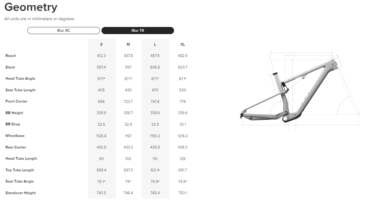 Santa Cruz Blur Carbon TR 29 - R Kit - Matt Silver - 2024 - Image 6