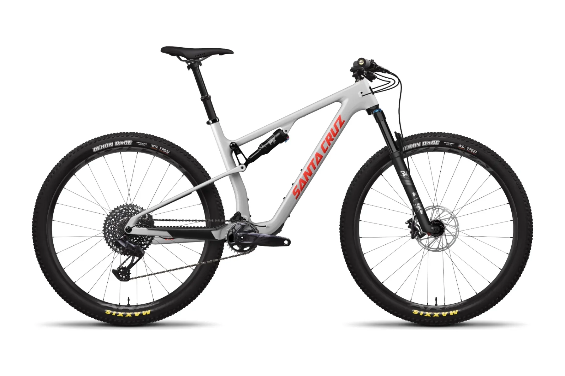 Santa Cruz Blur Carbon TR 29 - S Kit - Matt Silver - 2024