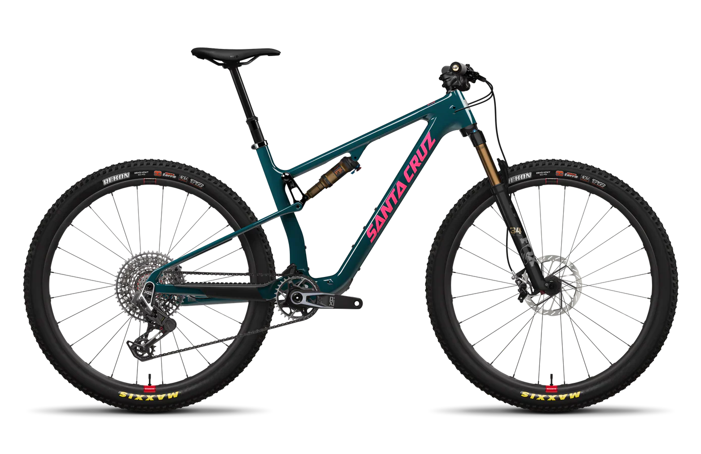 Santa Cruz Blur CC 29 - X0 AXS Trail Reserve - Gloss Dark Teal - 2025