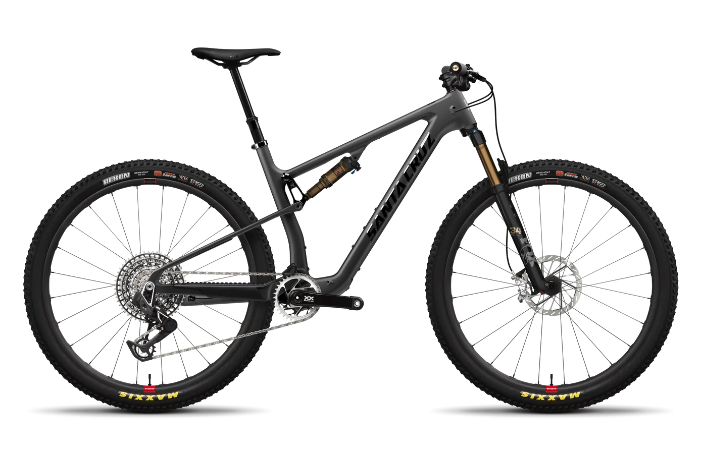 Santa Cruz Blur CC 29 - XX AXS Trail Reserve - Matte Carbon - 2025