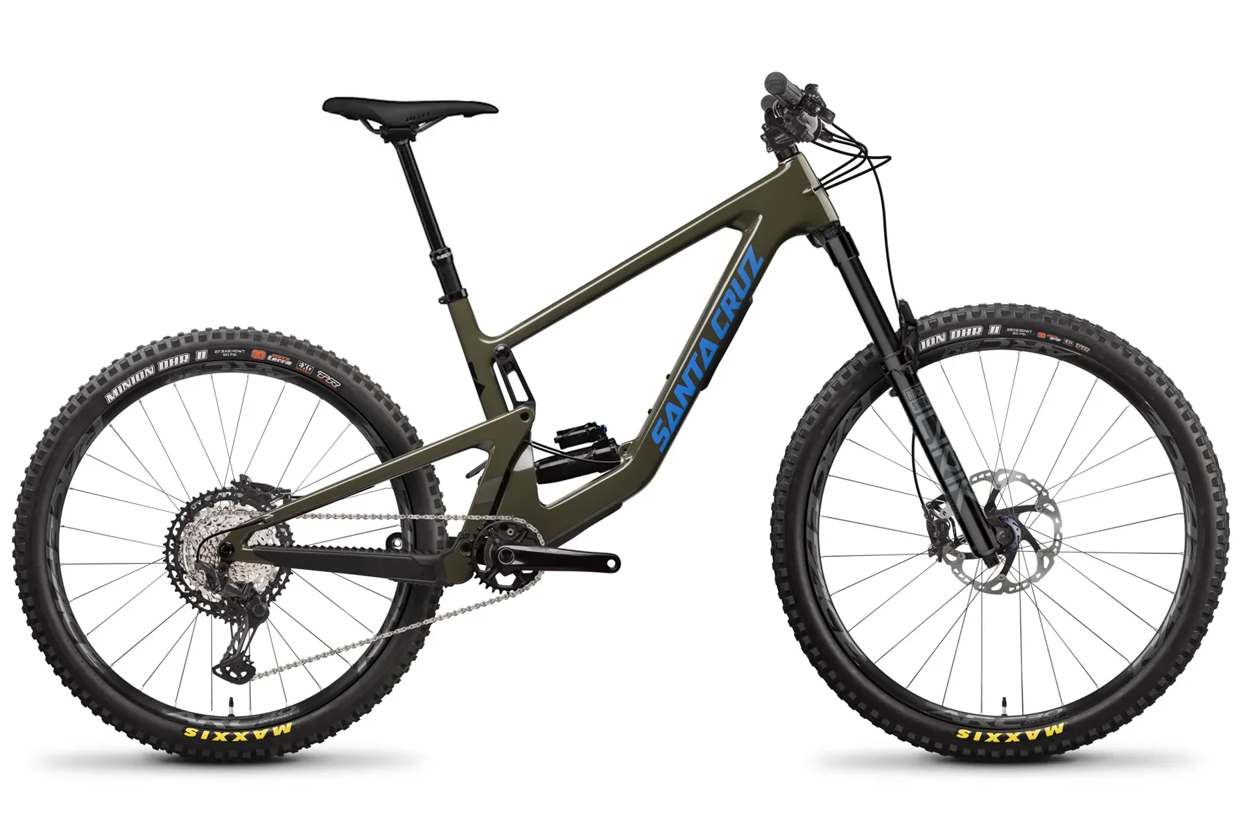 Santa Cruz Bronson 4.0 Carbon MX - XT Kit - Gloss Moss