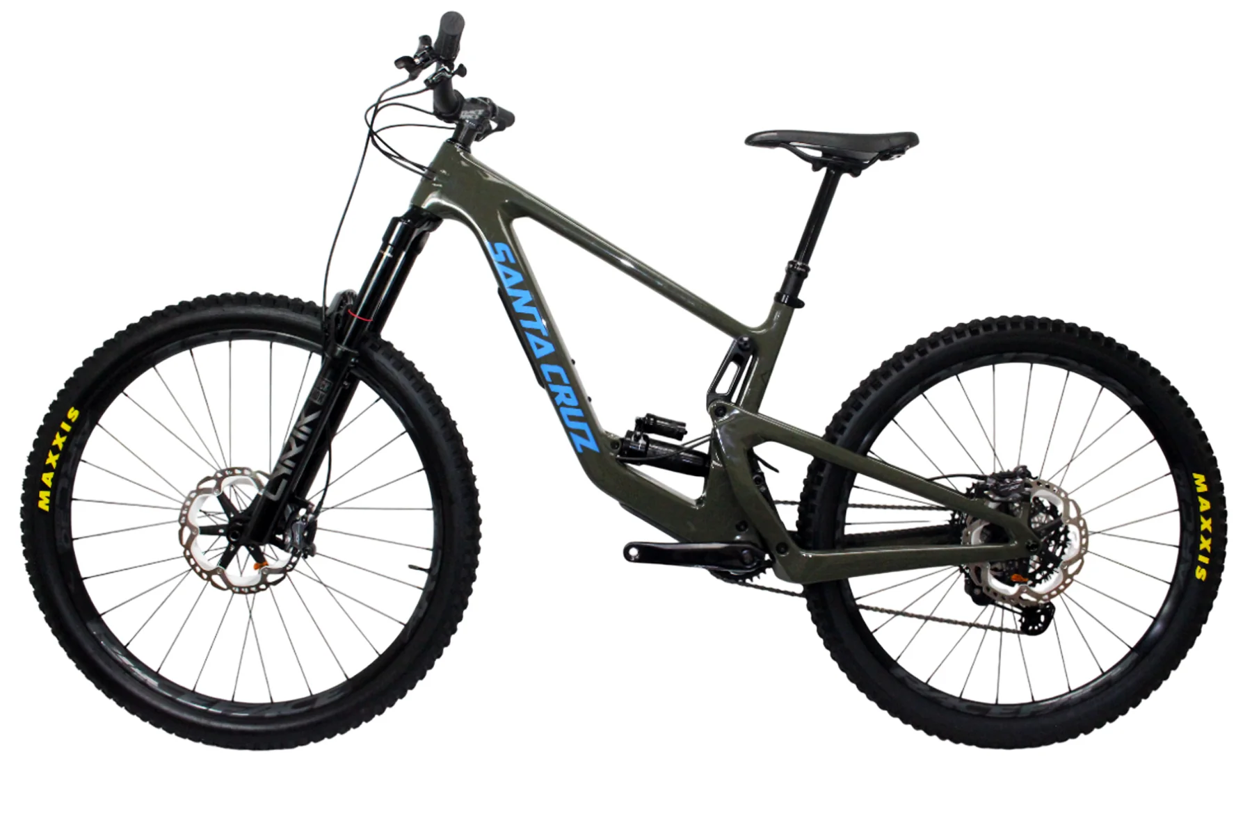 Santa Cruz Bronson 4.0 Carbon MX - XT Kit - Gloss Moss - Image 2