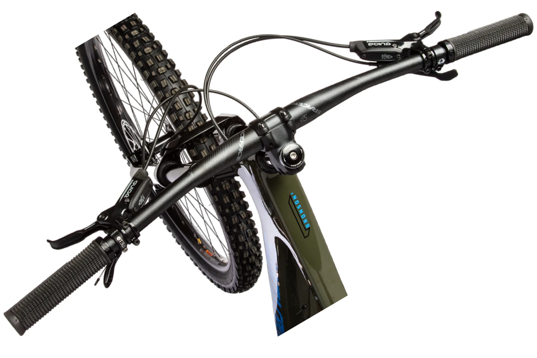 Santa Cruz Bronson Carbon 27.5 - D Kit - SDS+ - Gloss Moss - Image 5