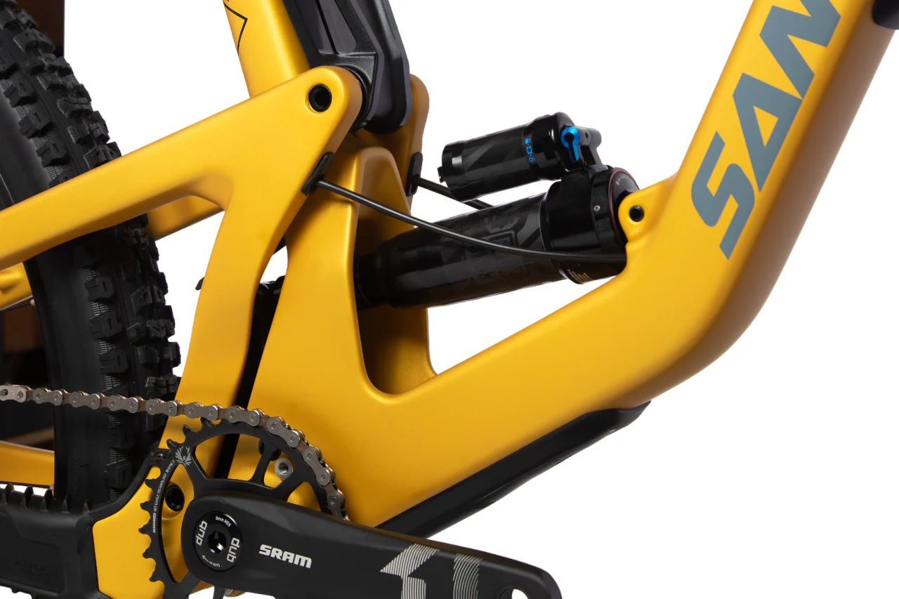 Santa Cruz Bronson Carbon MX - D Kit - Fox PS Grip2/SDS+ - Gold - Image 3