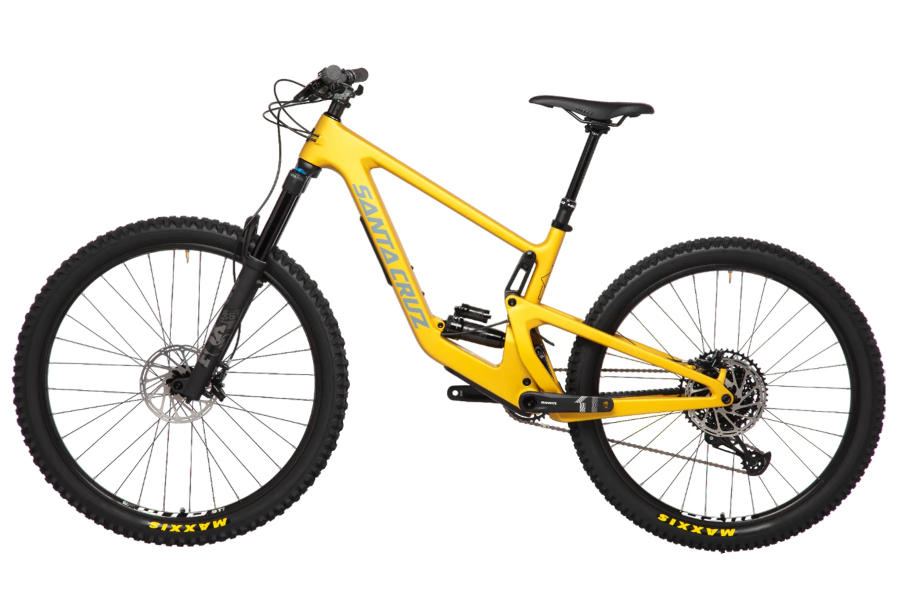 Santa Cruz Bronson Carbon MX - D Kit - Fox PS/SDS+ - Gold - Image 2