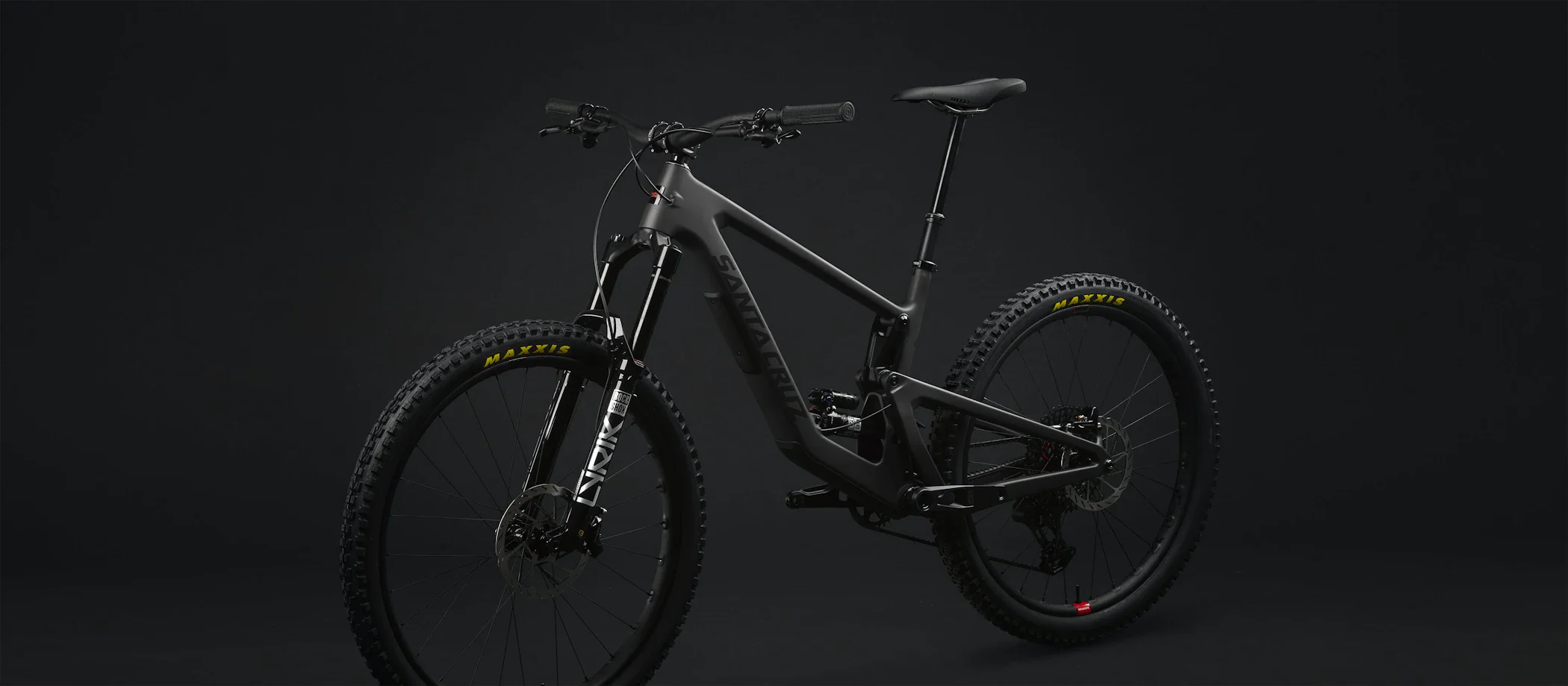 Santa Cruz Bronson Carbon MX - GX AXS - Matt Dark Matter - 2024 - Image 2