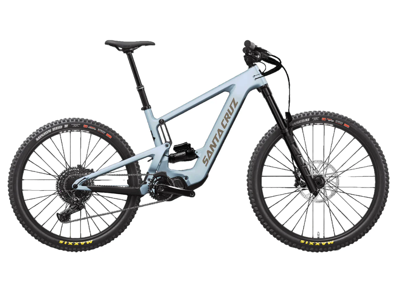 Santa Cruz Bullit Carbon CC MX E-Bike - R Kit - Duke Blue - 2023