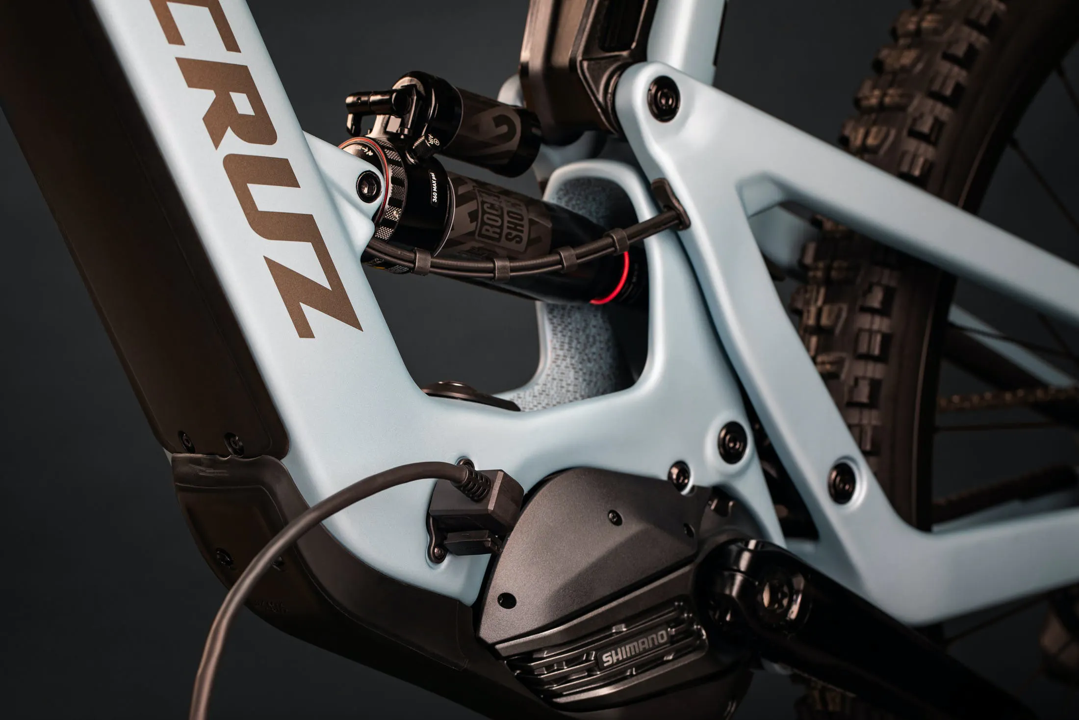 Santa Cruz Bullit Carbon CC MX E-Bike - S Kit - Duke Blue - 2023 - Image 2