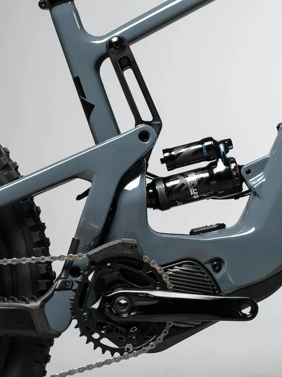 Santa Cruz Heckler Carbon MX - S Kit - Maritime Gray - 2023 - Image 3