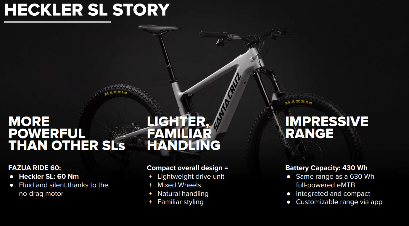Santa Cruz Heckler SL Carbon CC MX - X0 AXS Reserve - Matt Silver - Image 9