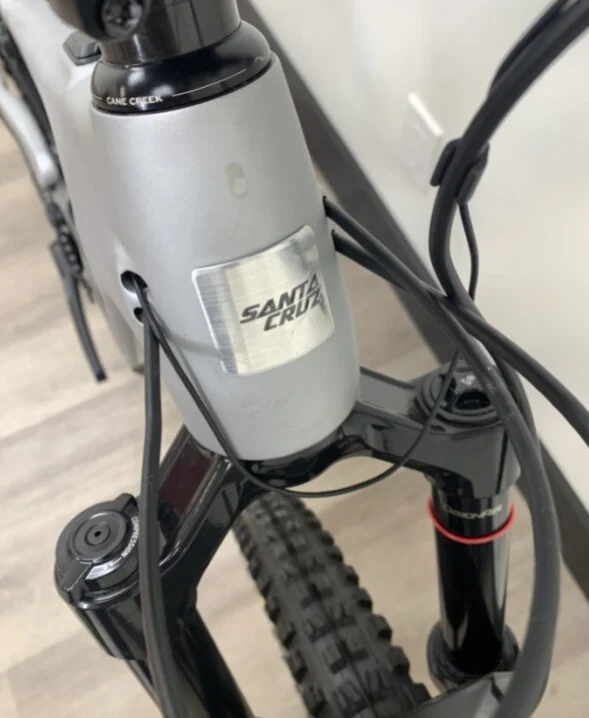 Santa Cruz Heckler SL Carbon MX - R Kit - Matt Silver - 2024 - Blem - Image 6