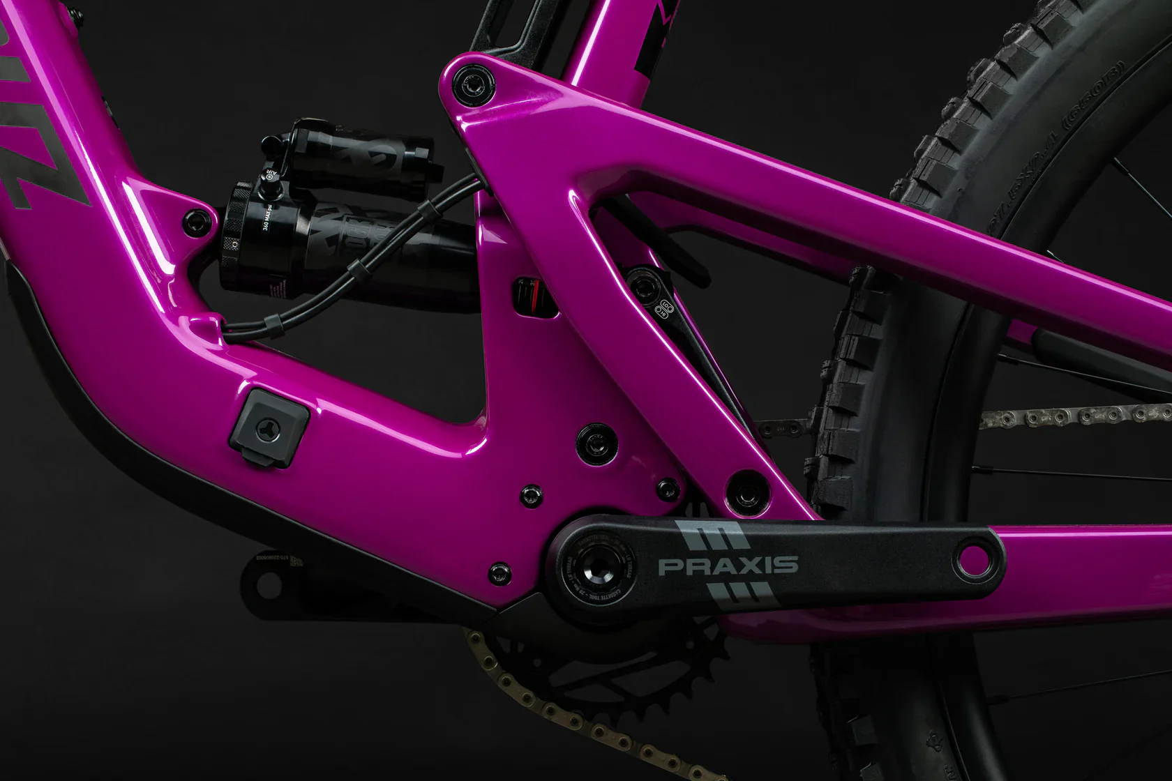 Santa Cruz Heckler SL Carbon MX - S Kit - Gloss Magenta - 2024 - Blem - Image 2