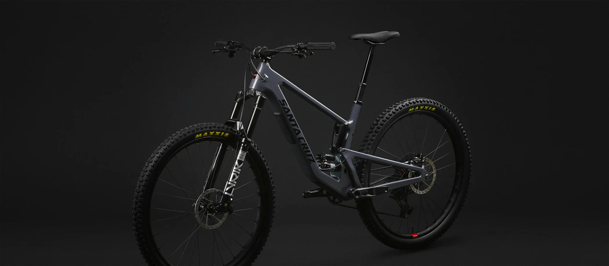 Santa Cruz Hightower Carbon 29 - S Kit - Gloss Ocean Blue - 2024 - Image 4