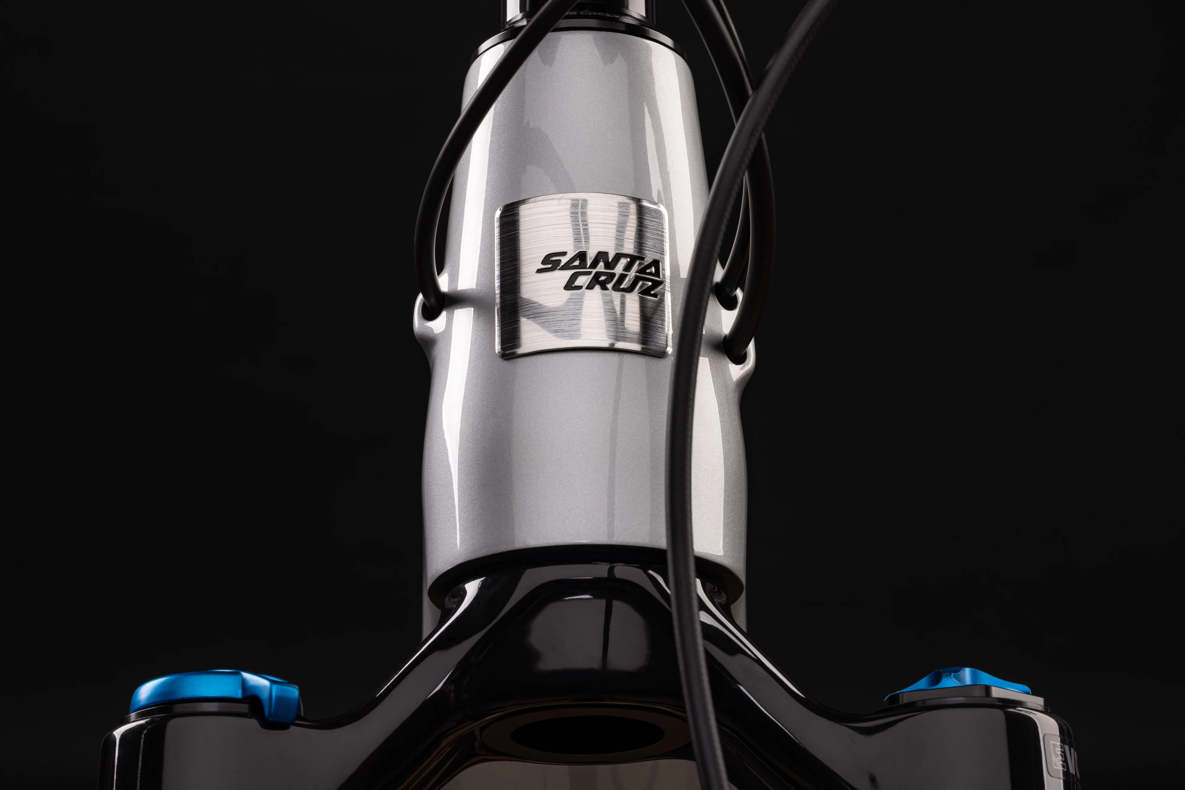 Santa Cruz Megatower Carbon 29 - 90 Kit - Gloss Silver - 2026 - Image 5