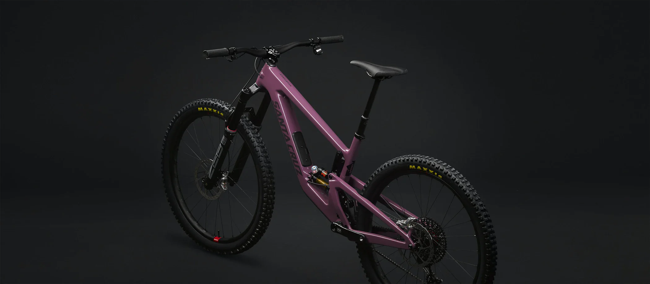 Santa Cruz Megatower Carbon 29 - S Kit - Gloss Purple - 2024 - Image 8