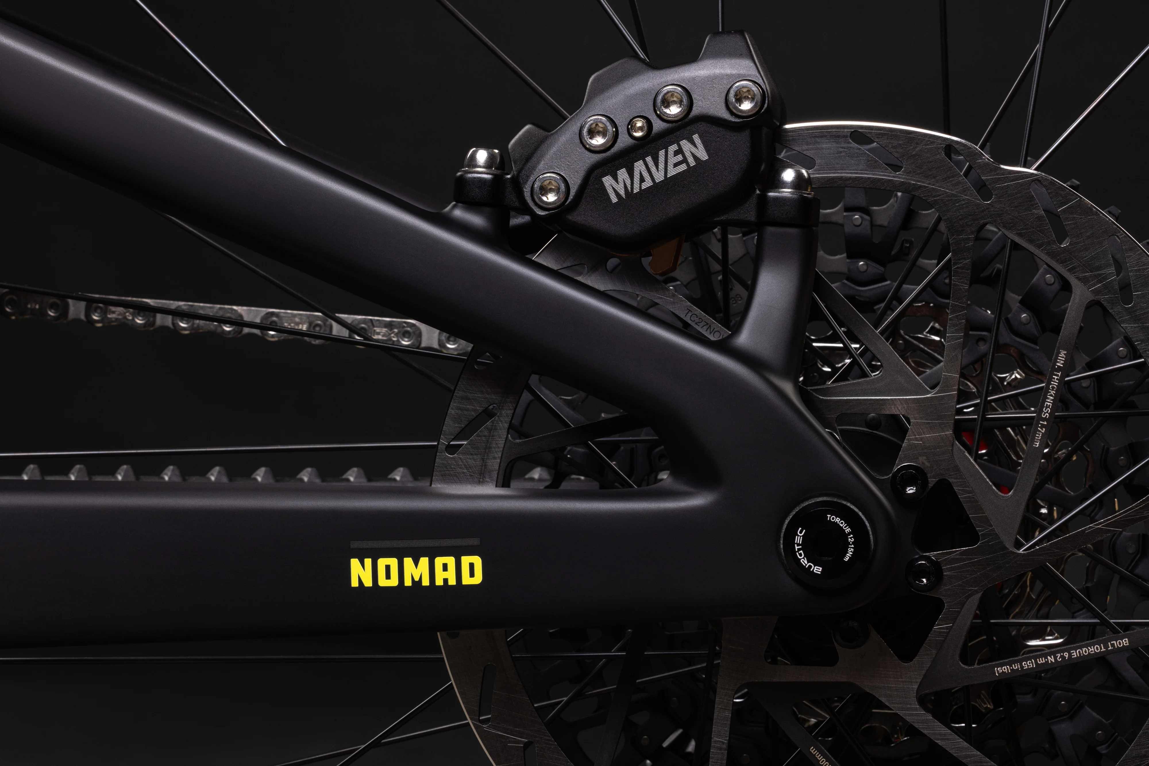 Santa Cruz Nomad Carbon MX - 70 Kit - Matt Black - 2026 - Image 2