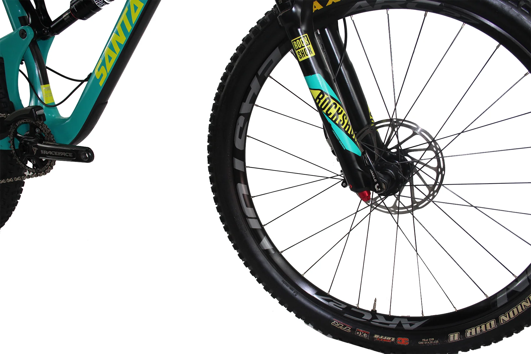 Santa Cruz Nomad CC X01/Pike Kit - Green - Large - Demo 1 - Image 6