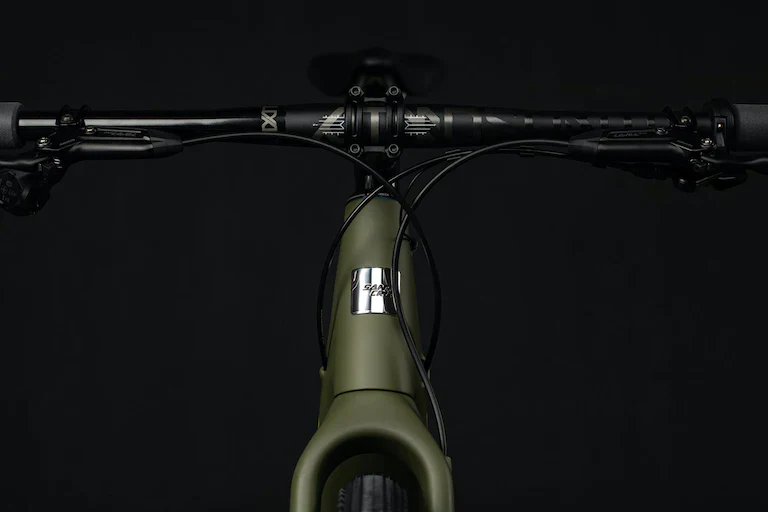 Santa Cruz Skitch Carbon CC 700c - Rival ASX 1x Flat Bar - Matt Olive Green - 2024 - Image 3