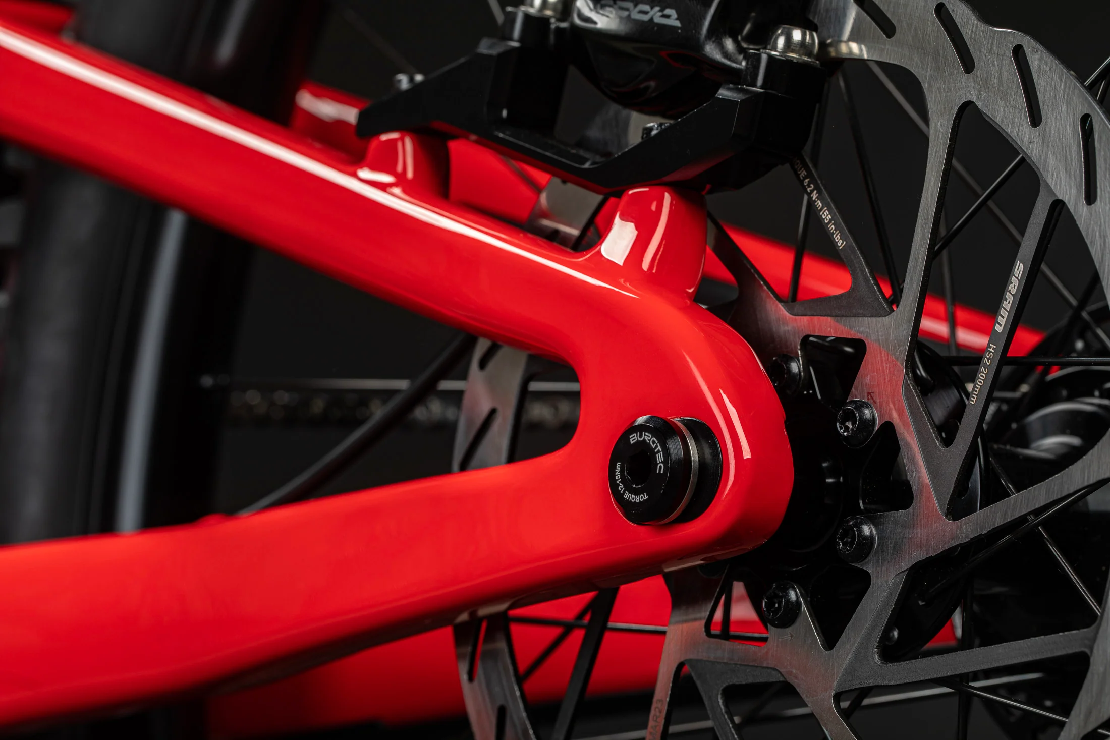 Santa Cruz V10 CC MX - DH X01 - Gloss Red - 2024 - Image 12