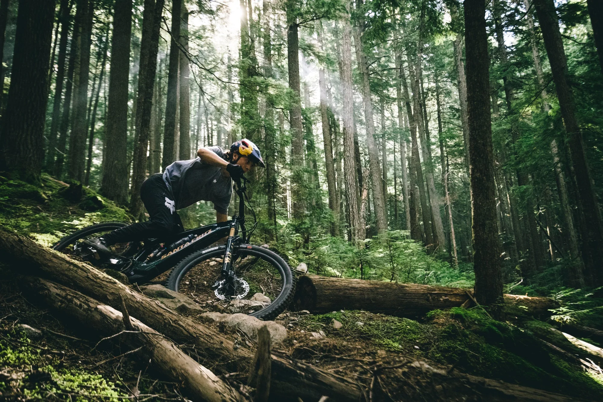 Santa Cruz Vala Carbon MX - 70 Kit - Gloss Day Green - 2026 - Image 4