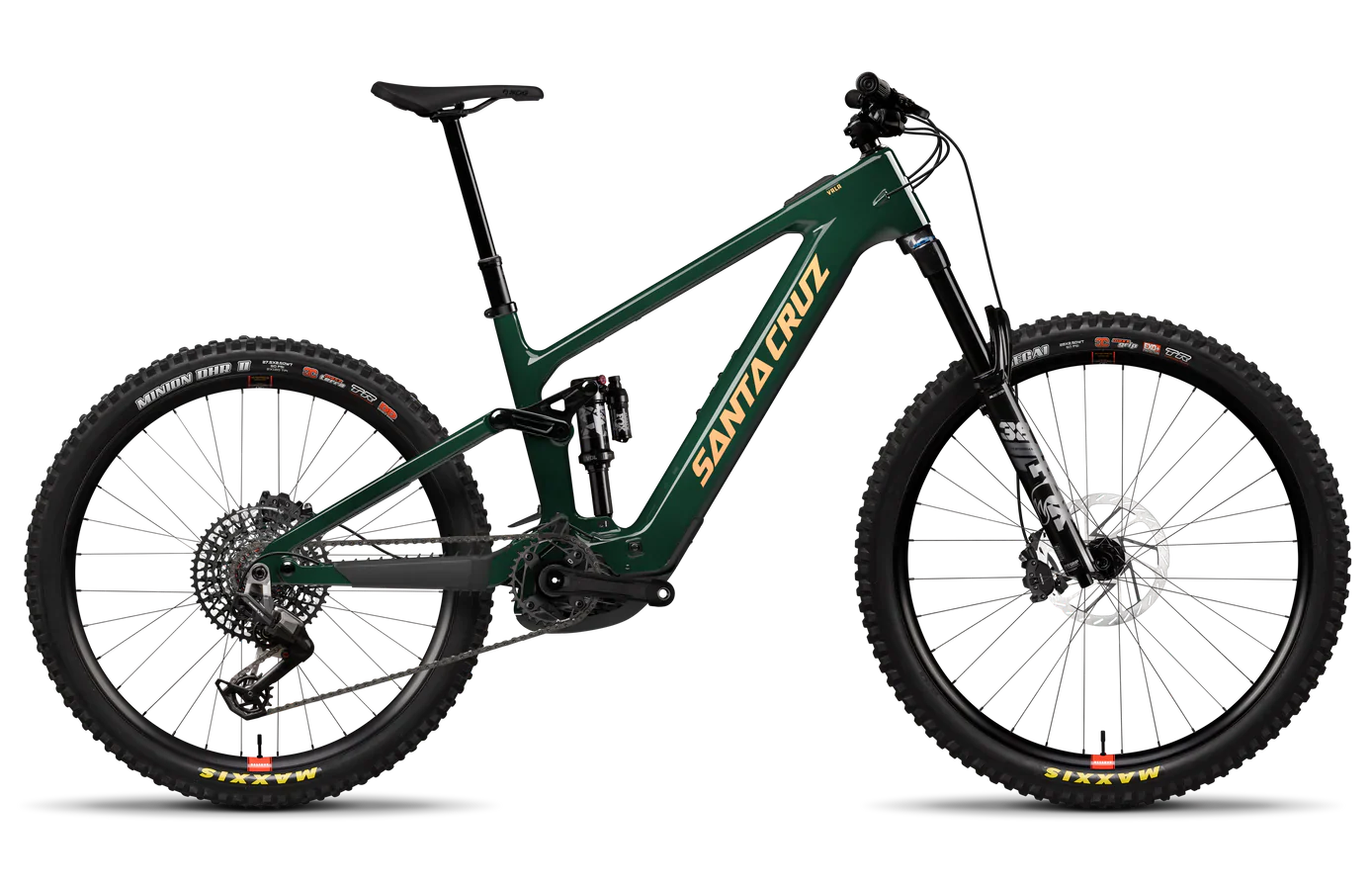 Santa Cruz Vala Carbon MX - 90 Kit - Gloss Day Green - 2026