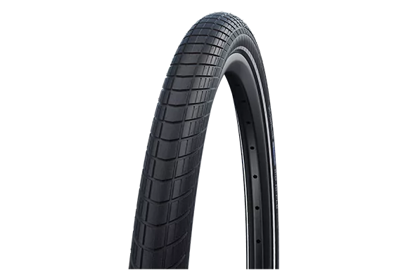 Schwalbe Big Apple 24" Cruiser Wire Tire - Reflective