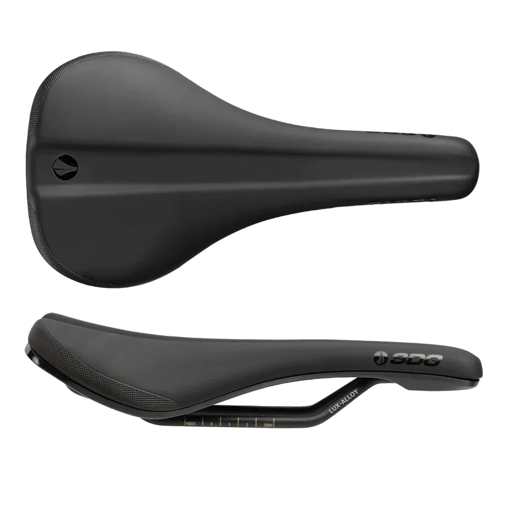 SDG Bel Air V3 Lux Alloy Rail Saddle - Black