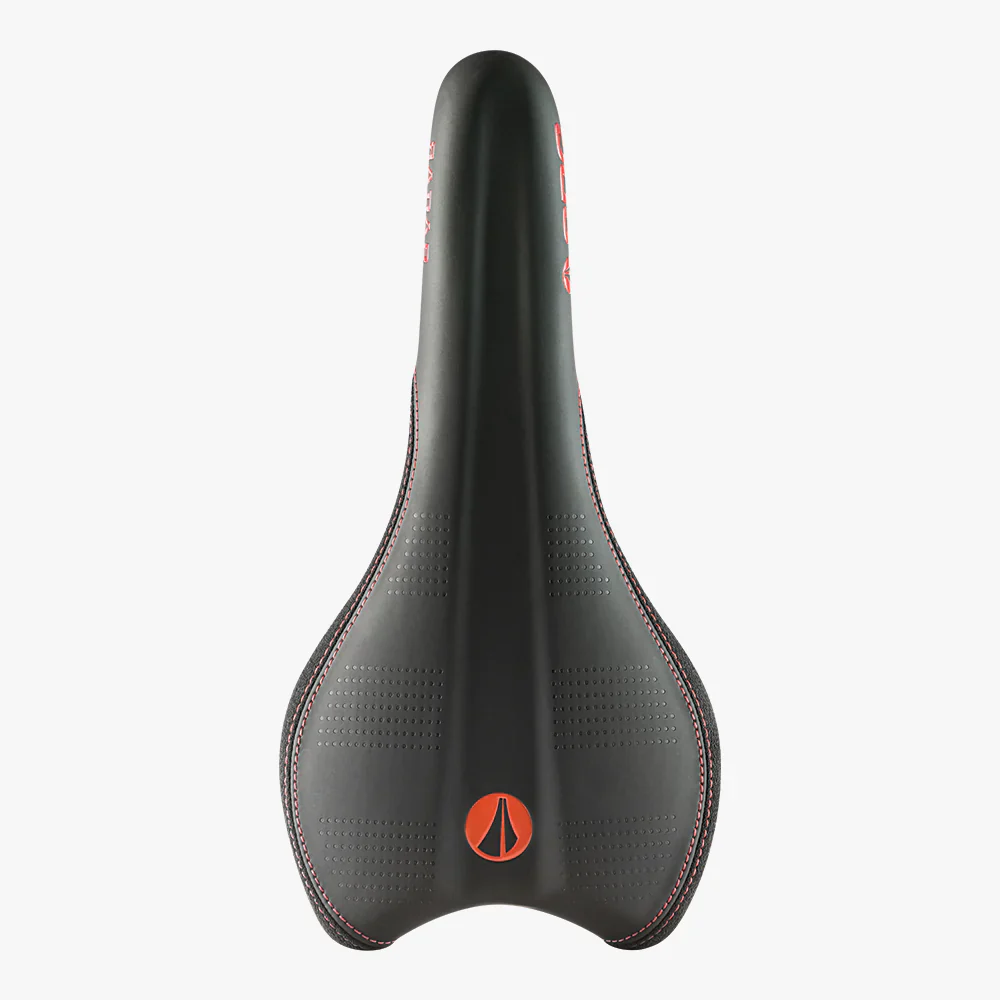 SDG Radar CroMo MTB Saddle - Black-Orange - Image 3