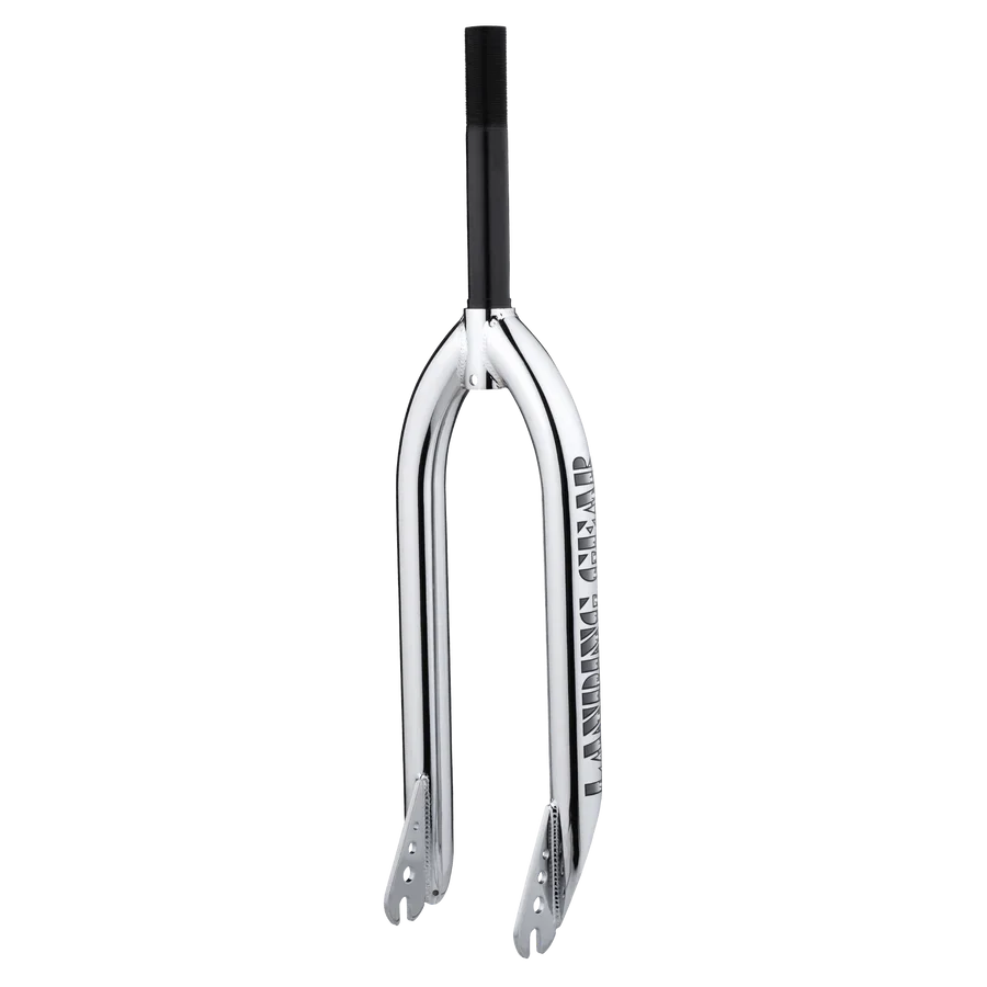 SE Bikes Landing Gear Threadless 24" BMX Forks - Chrome