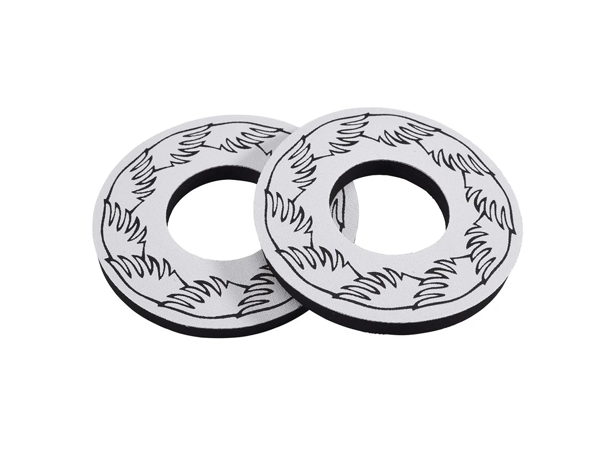 SE Bikes Wing Grip Donuts - White