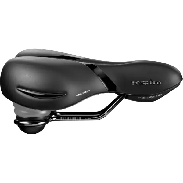Selle San Marco Respiro Saddle - Relaxed  - Black - Image 2