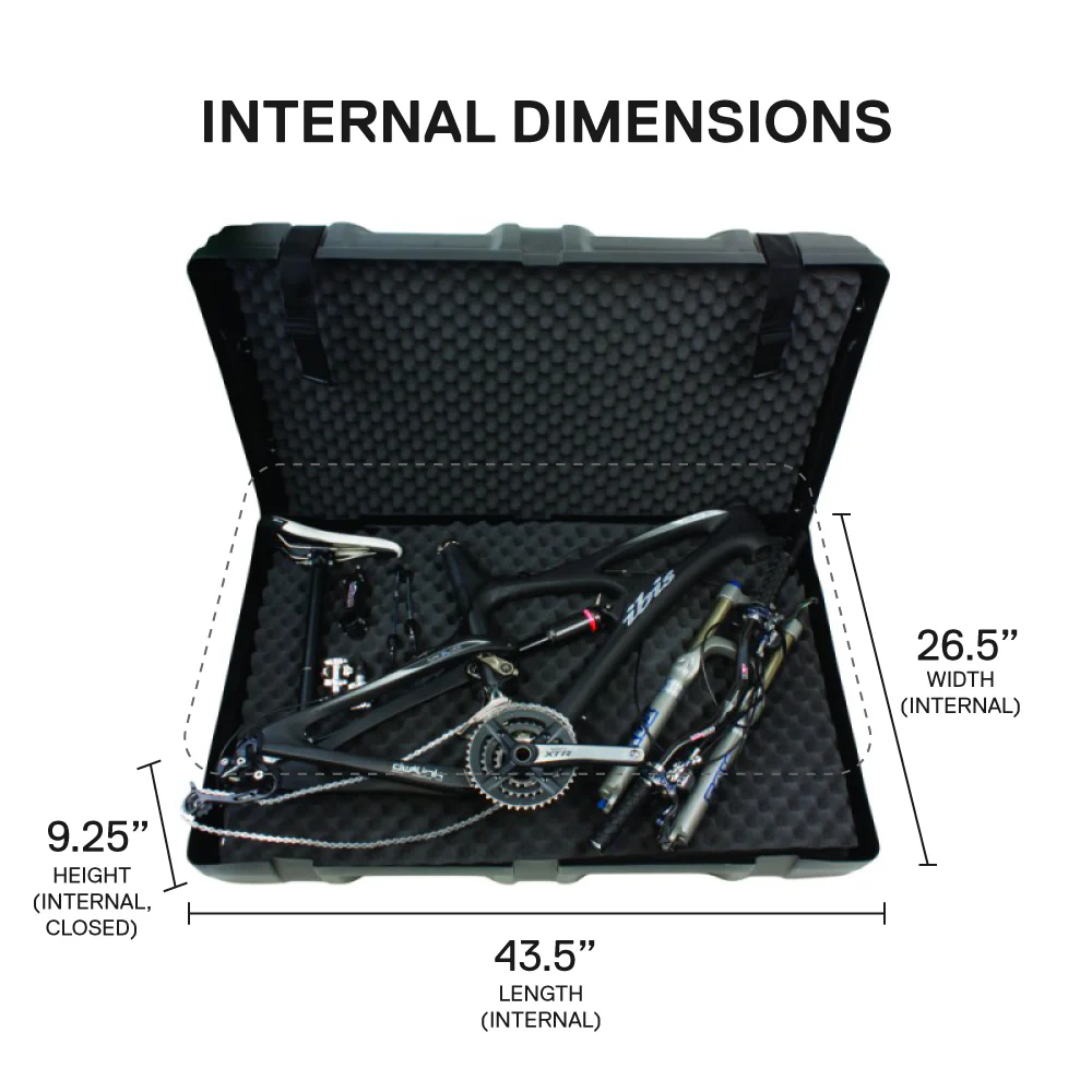 Serfas Bike Case - Black - Image 3